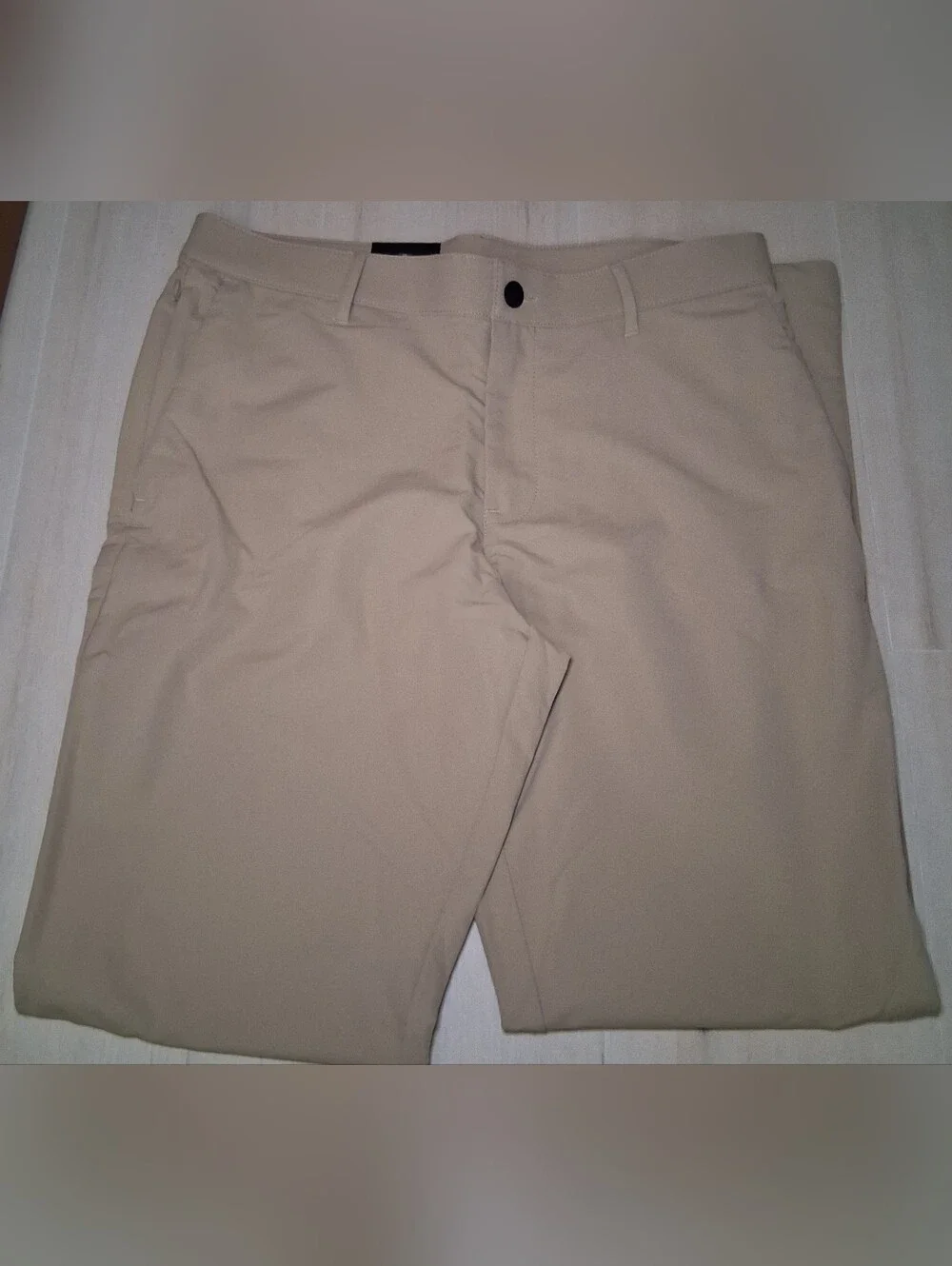 Men's Banana Republic Slim Fit Flat Front Pants - Khaki